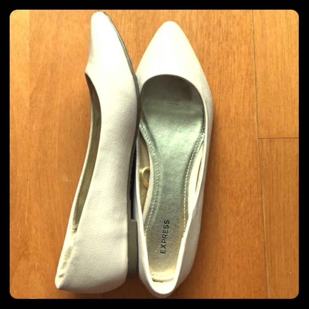 Express pink flats